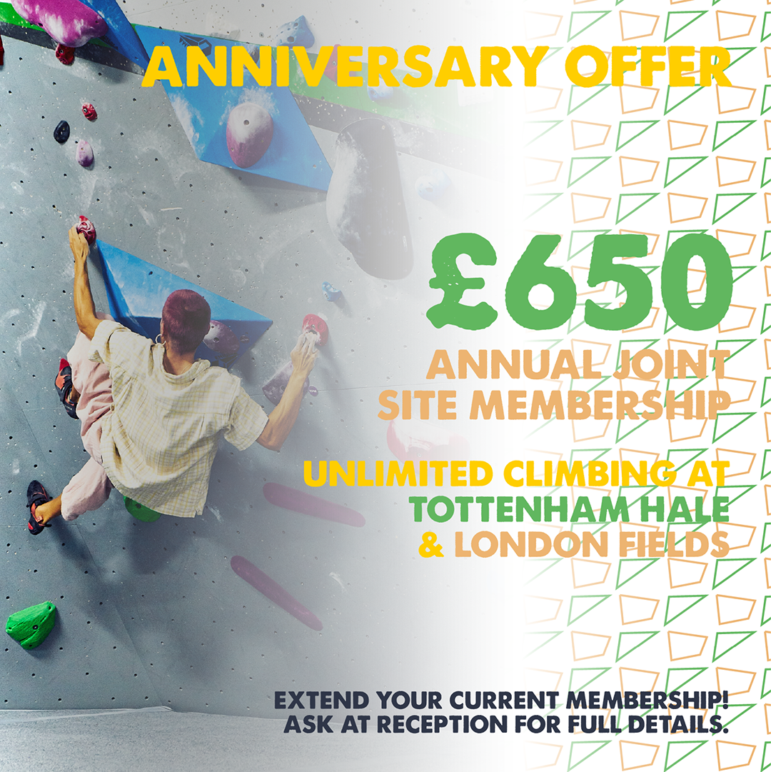 One Year Climbing Offer